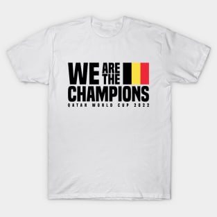 Qatar World Cup Champions 2022 - Belgium T-Shirt